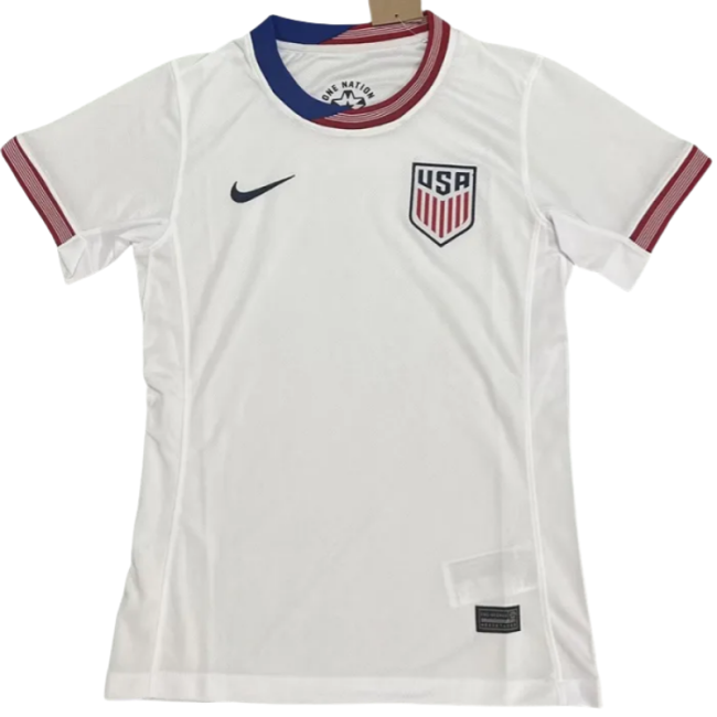24-25 USA Home Women Soccer Jersey