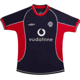 2001-2002 Man Utd Third Retro Soccer Jersey