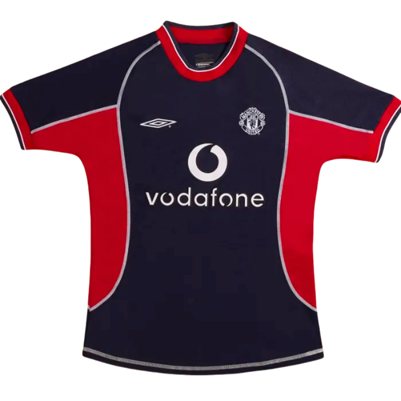 2001-2002 Man Utd Third Retro Soccer Jersey