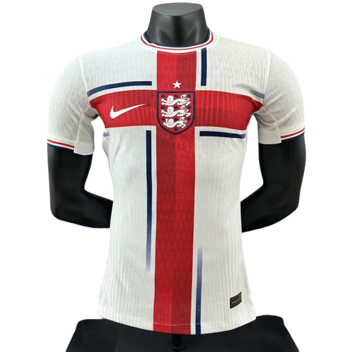 24-25 England White Red Special Edition Player Version Soccer Jersey