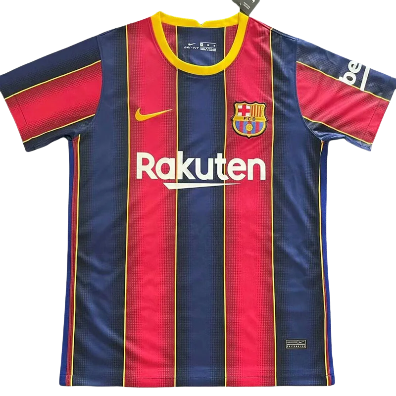 2020-2021 Mens  Barcelona Home Retro Soccer Jersey