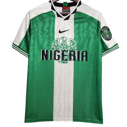 1996 Nigeria Home Retro Soccer Jersey