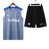 24-25 INT Grey Tank top and shorts suit