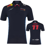 2024 F1 Red Bull #11 Polo Royal Blue Racing Suit