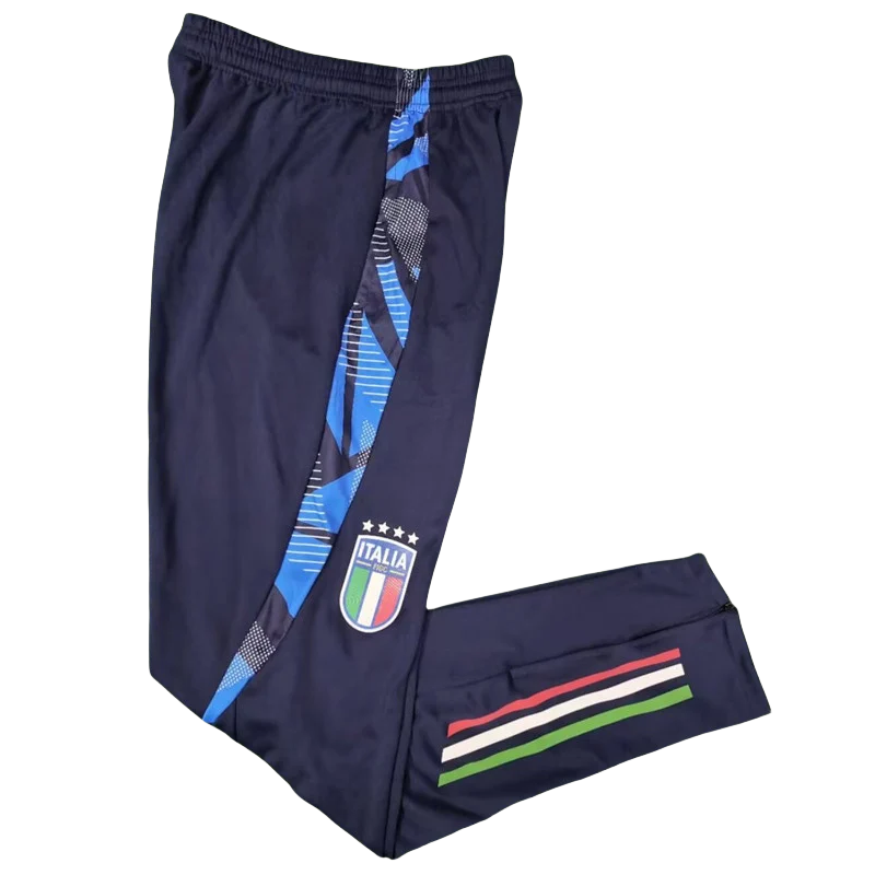 24-25 Italy Royal blue Training Long Pants (Have Pocket)