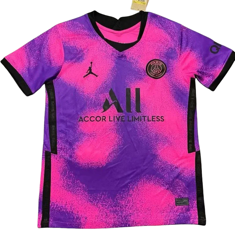 20-21 PSG Jordan Fourth Retro Soccer Jersey