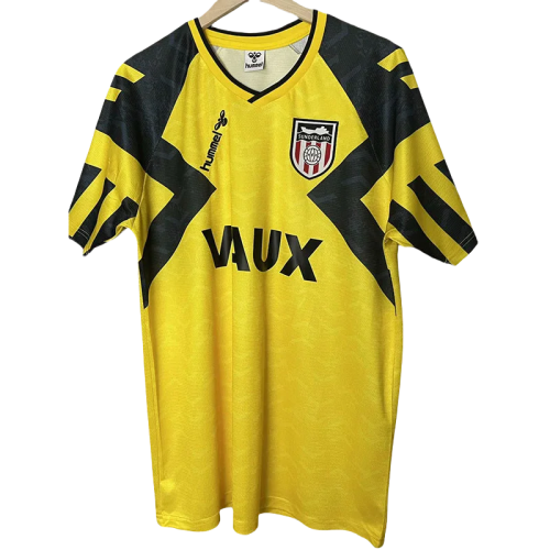 1992-1993 Sunderland Away Retro Soccer Jersey