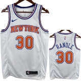 2018-19 KNICKS RANDLE #30 White Top Quality Hot Pressing NBA Jersey