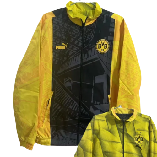 23-24 Dortmund black & Yellow Double Sided Windbreaker