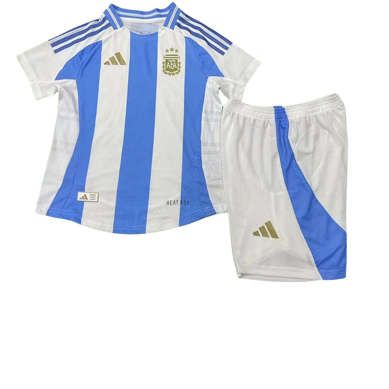 24-25 Argentina Home Kids Player Version Soccer Jersey