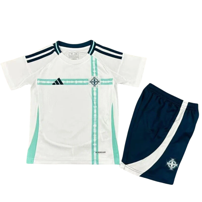 24-25 Northern Ireland Away Kids Soccer Jersey