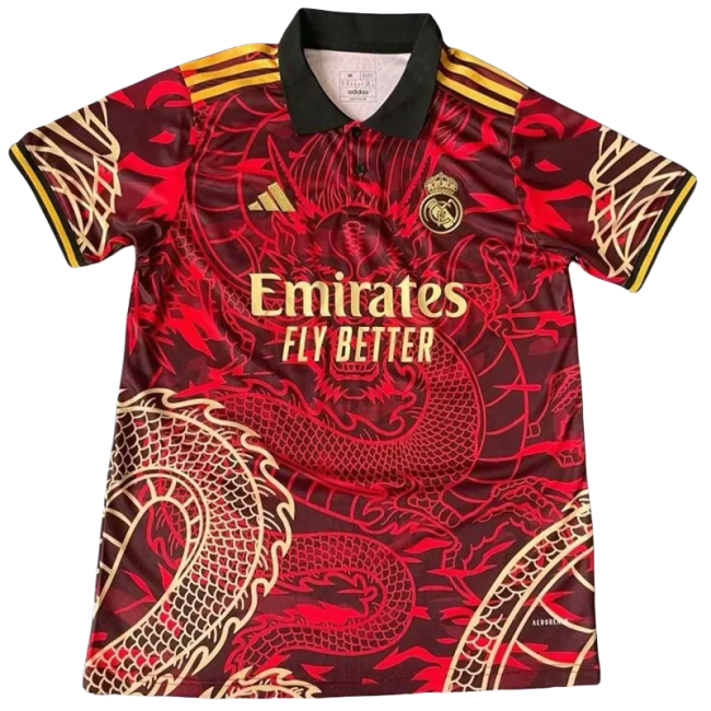 24-25 Real Madrid  Red Special Edition Fans Training Shirts