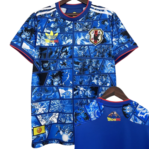 24-25 Japan Anime Edition Blue Fans Soccer Jersey
