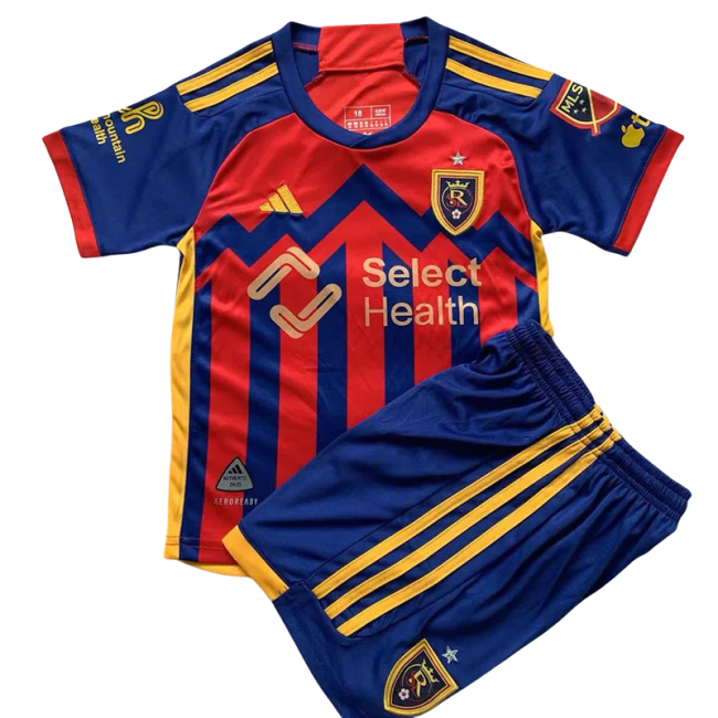 24-25 Real Salt Lake Home Kids Soccer Jersey