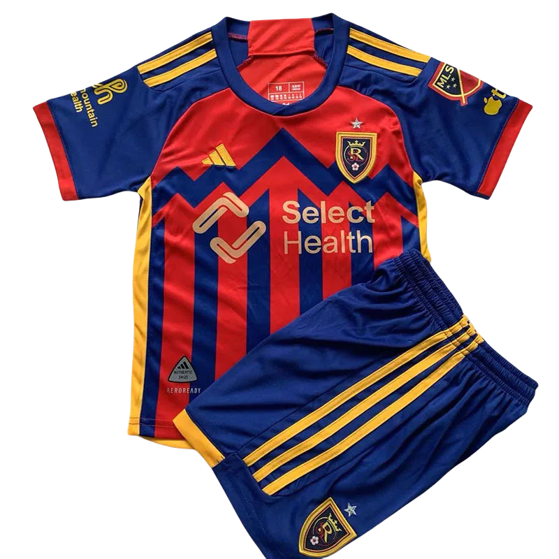 24-25 Real Salt Lake Home Kids Soccer Jersey
