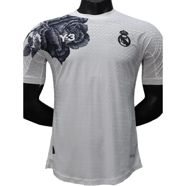 23-24 Real Madrid  Y-3 White Player Version Soccer Jersey