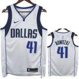 22-23 Dallas Mavericks NOWITZKI #41 White Home Top Quality Hot Pressing NBA Jersey