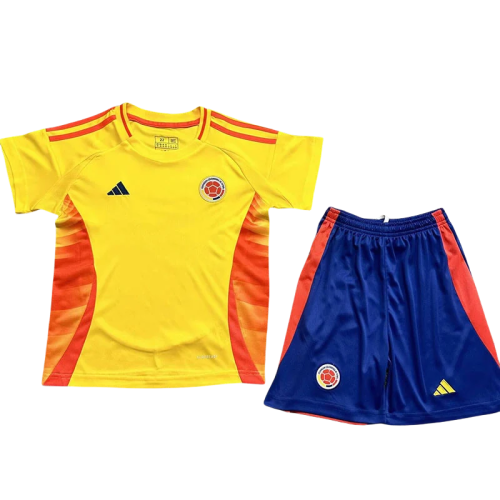 24-25 Colombia Home Kids Soccer Jersey