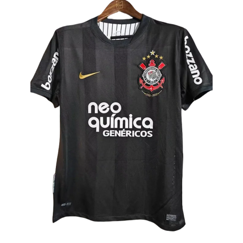 2010 Corinthians Away Retro Soccer Jersey