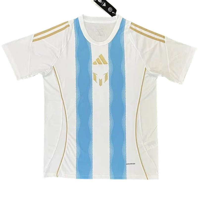 24-25 Argentina White Gen10s Fans Soccer Jersey