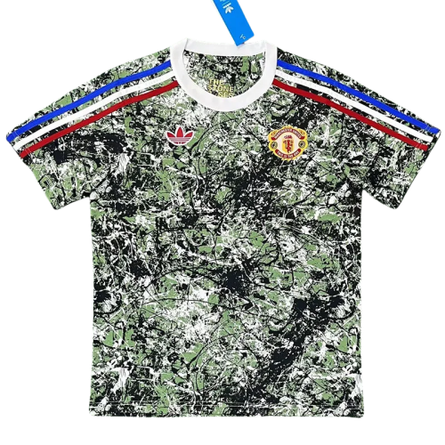 2024 Man Utd Green Joint Edition Training shirts