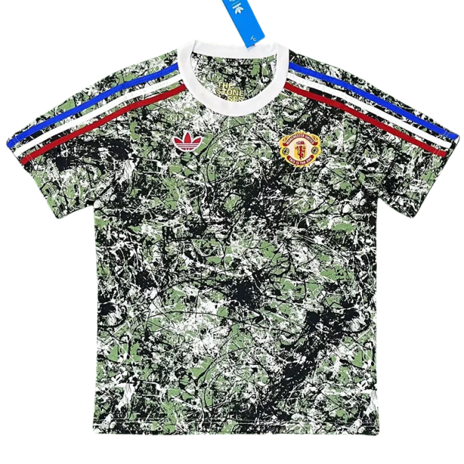 2024 Man Utd Green Joint Edition Training shirts