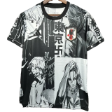 2024 Japan Black Grey Special Edition Fans Soccer Jersey