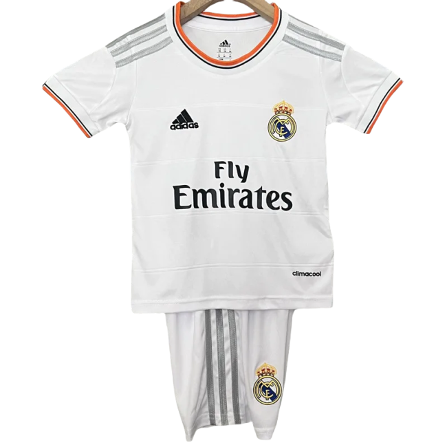 2013-2014  Real Madrid  Home Kids Retro Soccer Jersey