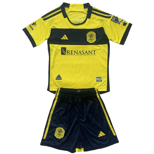24-25 Nashville SC Home Kids Soccer Jersey