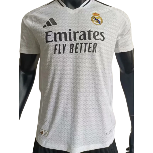 24-25 Real Madrid Home Player Version Soccer Jersey
