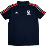 24-25 Tigres UANL Black Polo Short Sleeve