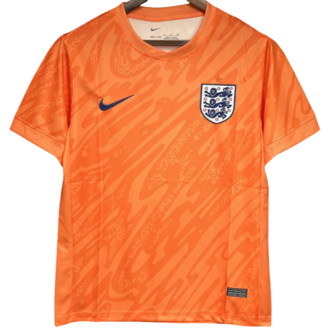 24-25 England Orange GoalKeeper Soccer Jersey