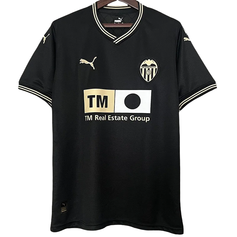 23-24 Valencia Black Special Edition Soccer Jersey