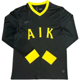 24-25 AIK Black Special Edition Long Sleeve Soccer Jersey