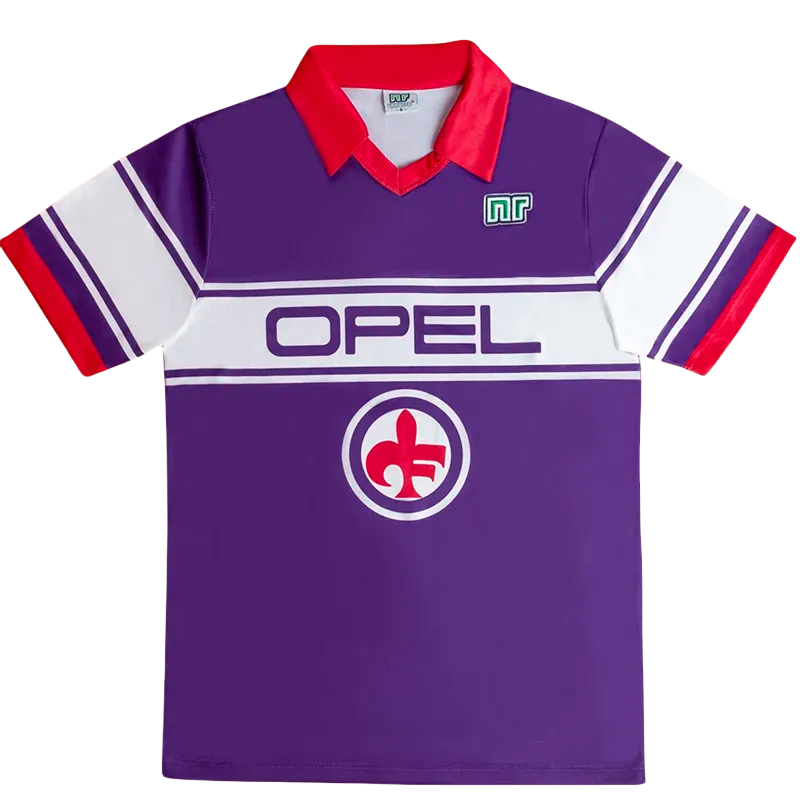 1984-1985 Fiorentina Home Retro Soccer Jersey