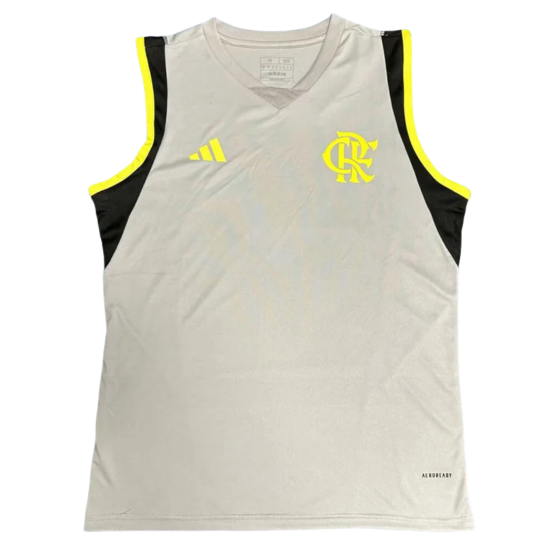 24-25 Flamengo Grey Training shirts Vest