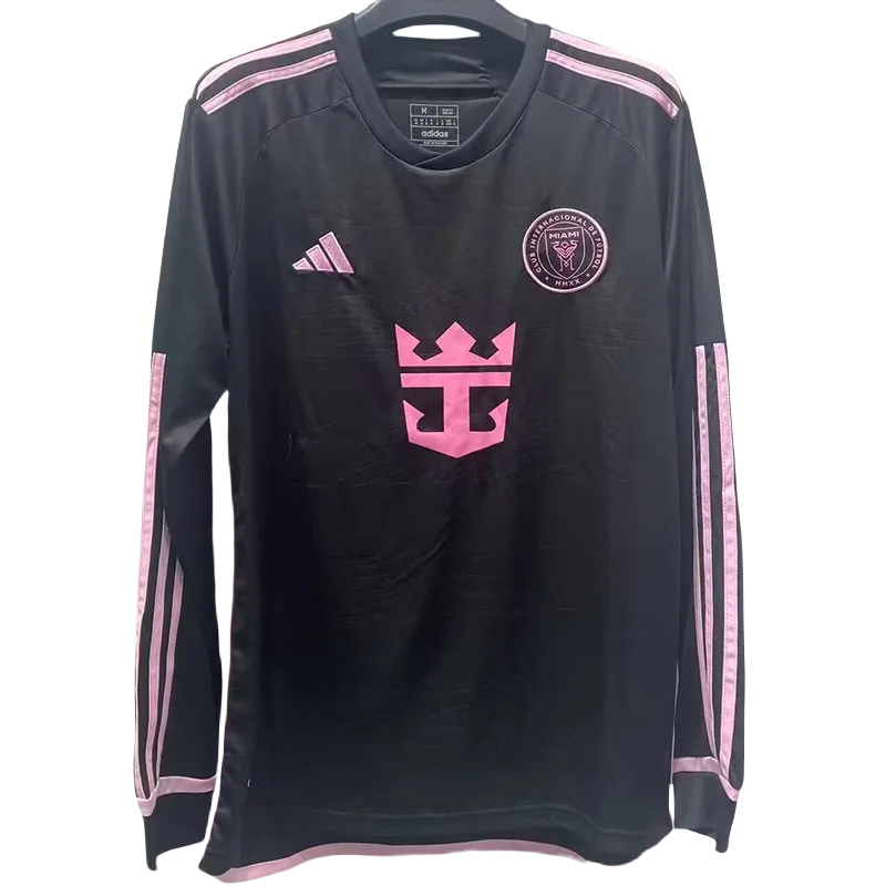 24-25 Inter Miami Away Long Sleeve Soccer Jersey