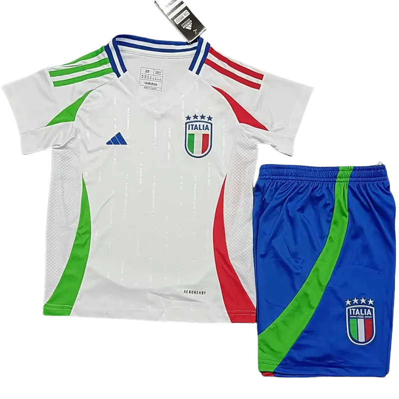 24-25 Italy Away Kids Soccer Jersey