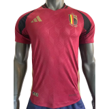 24-25 Belgium Home Player Version Soccer Jersey