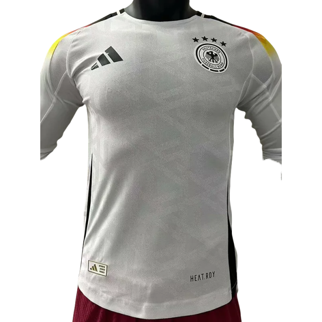 24-25 Germany Home Long Sleeve Player Version Soccer Jersey