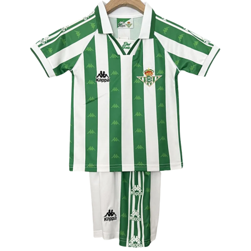 1995-1997 Real Betis Home Kids Retro Soccer Jersey