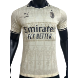 23-24 ACM Cream Color Joint Edition Player Version Soccer Jersey