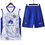 24-25 INT White Tank top and shorts suit