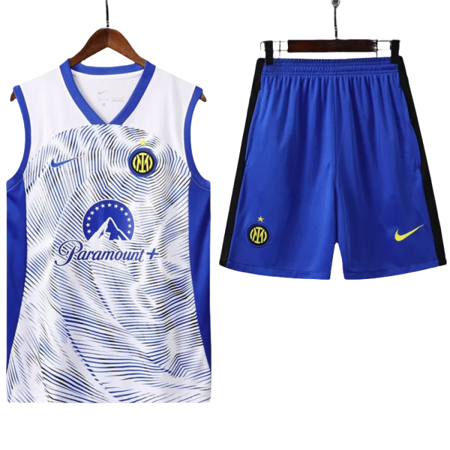 24-25 INT White Tank top and shorts suit