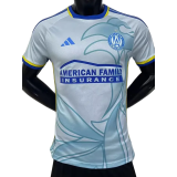 24-25 Atlanta United Away Player Version Soccer Jersey