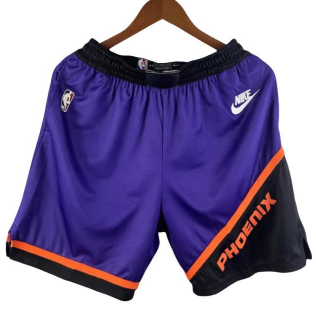 22-23 SUNS Retro Purple Shorts Pants