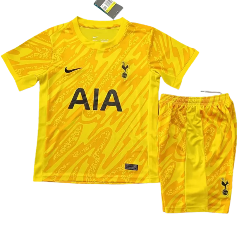24-25 TOT Yellow GoalKeeper Kids Soccer Jersey