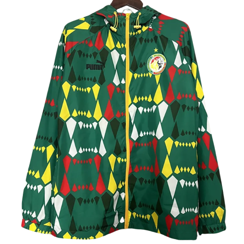 24-25 Senegal Green Windbreaker