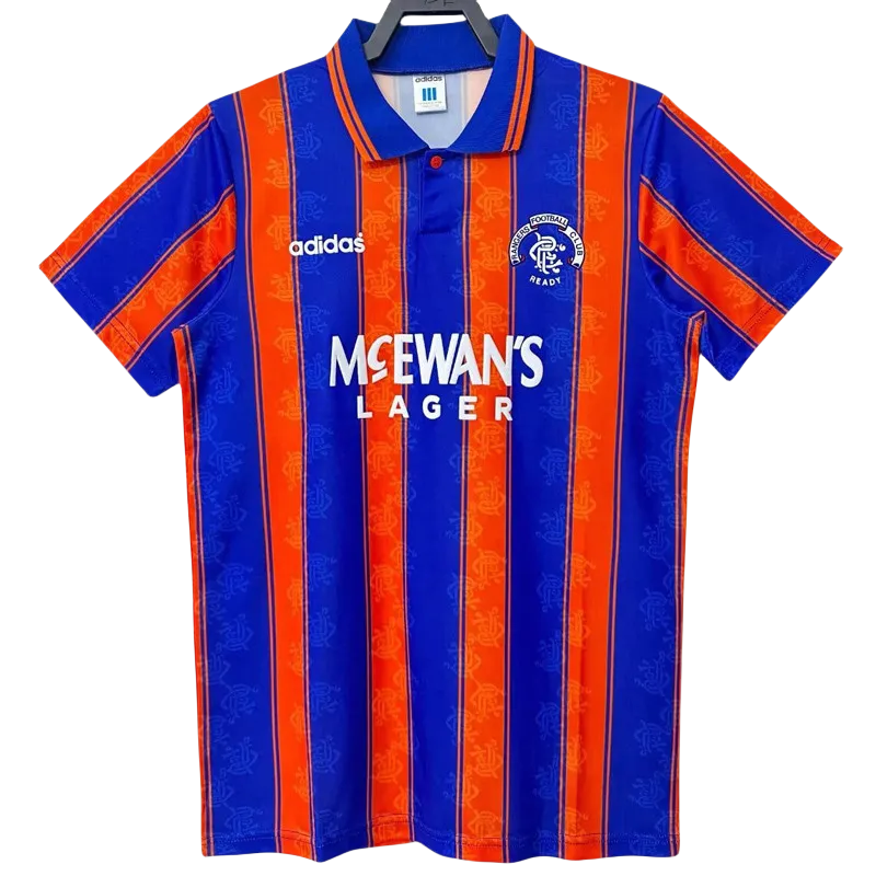 1993-1994 Rangers Away Retro Soccer Jersey
