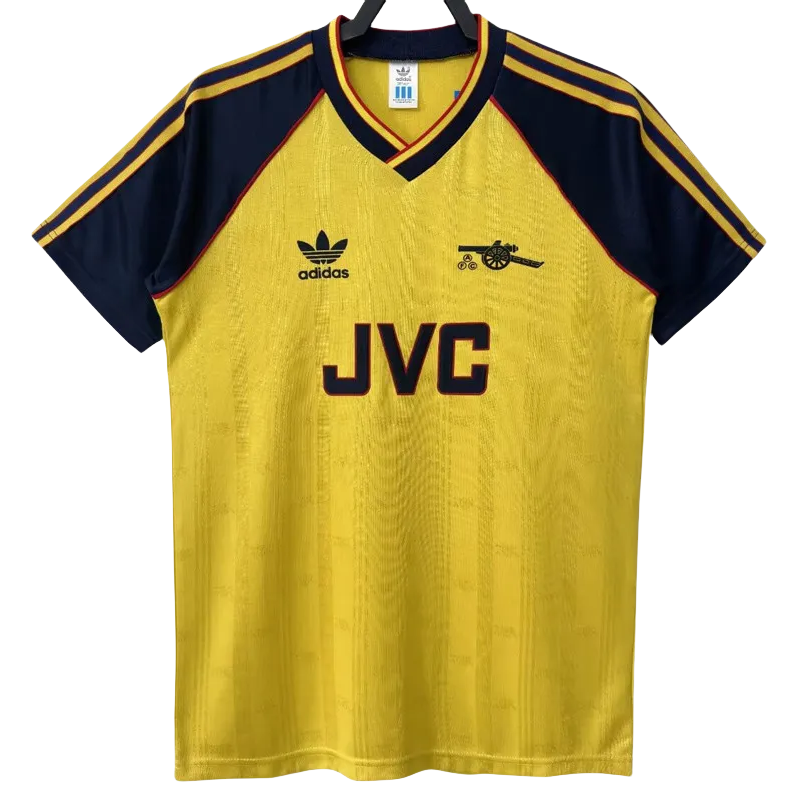 1988-1990 ARS Away Yellow Retro Soccer Jersey